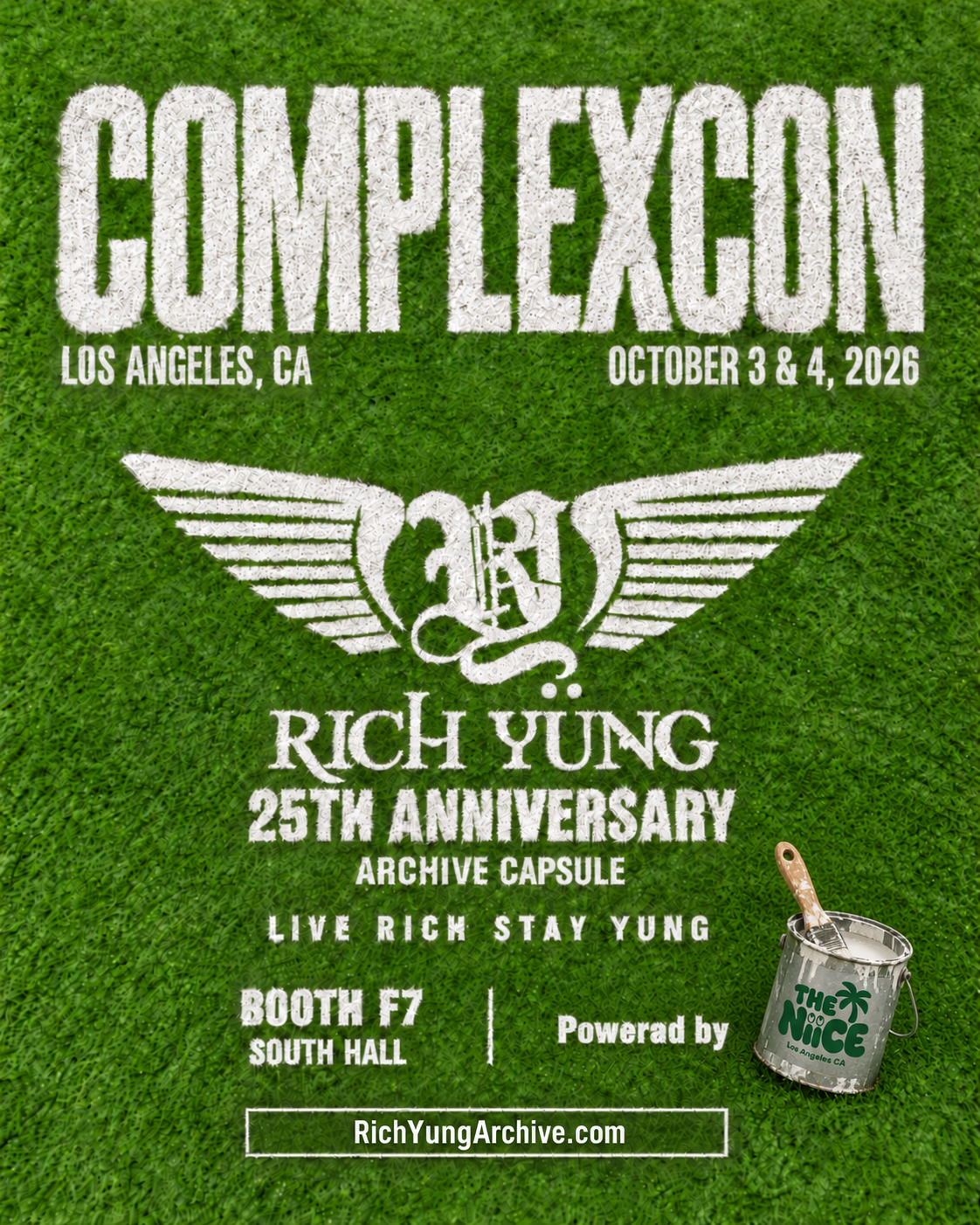 Rich Yung Society Archive Capsule at ComplexCon Los Angeles